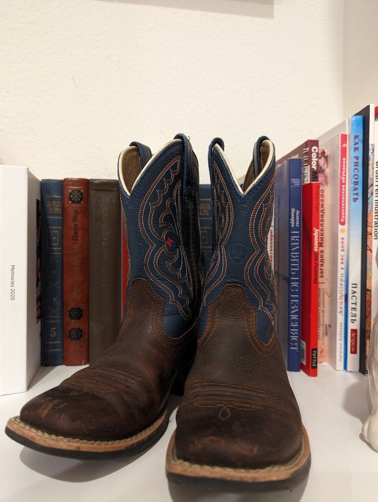 Used ARIAT -Quickdraw Western Riding/Cowboy Boots