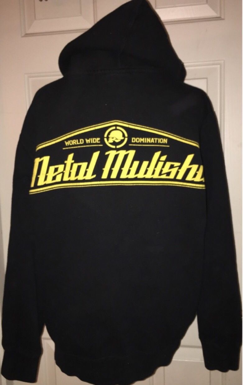 Metal Mulisha Maidens Womens Zip Hoodie Tattoo Skulls medium RARE