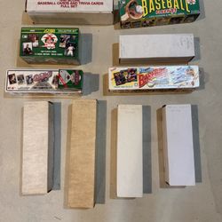 Lot 10 Baseball Card Sets 5 From 1990 & 5 From 1991 All Major Brands All Complete Topps Etc