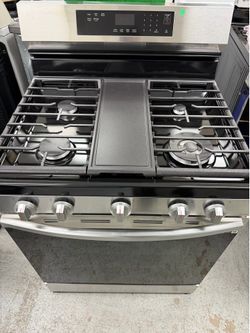 Samsung 5 Burners Gas Stove Stainless Steel