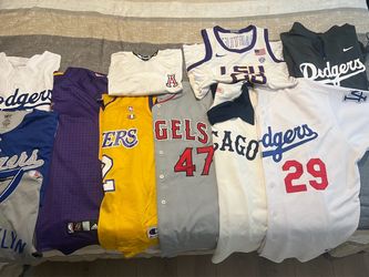 Sports Jerseys Lot