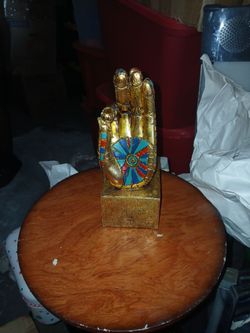Hand figuring home decor
