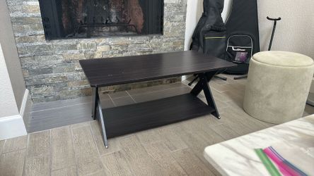 Black coffee table
