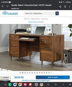 Clifford Place Collection Executive Desck