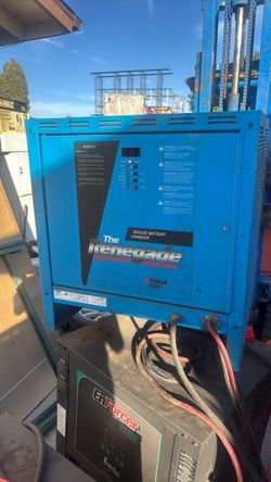 The Renegade forklift charger