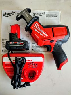 Milwaukee M12 Fuel Brushless Cordless Hackzall Kit. $150