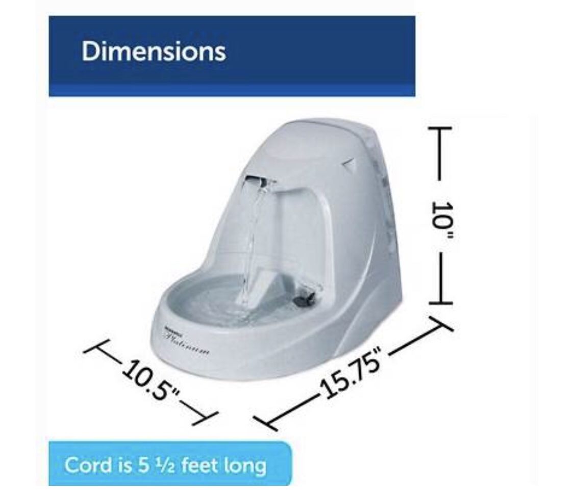 Drinkwell Platinum Pet Fountain + FREE filters $40 OBO