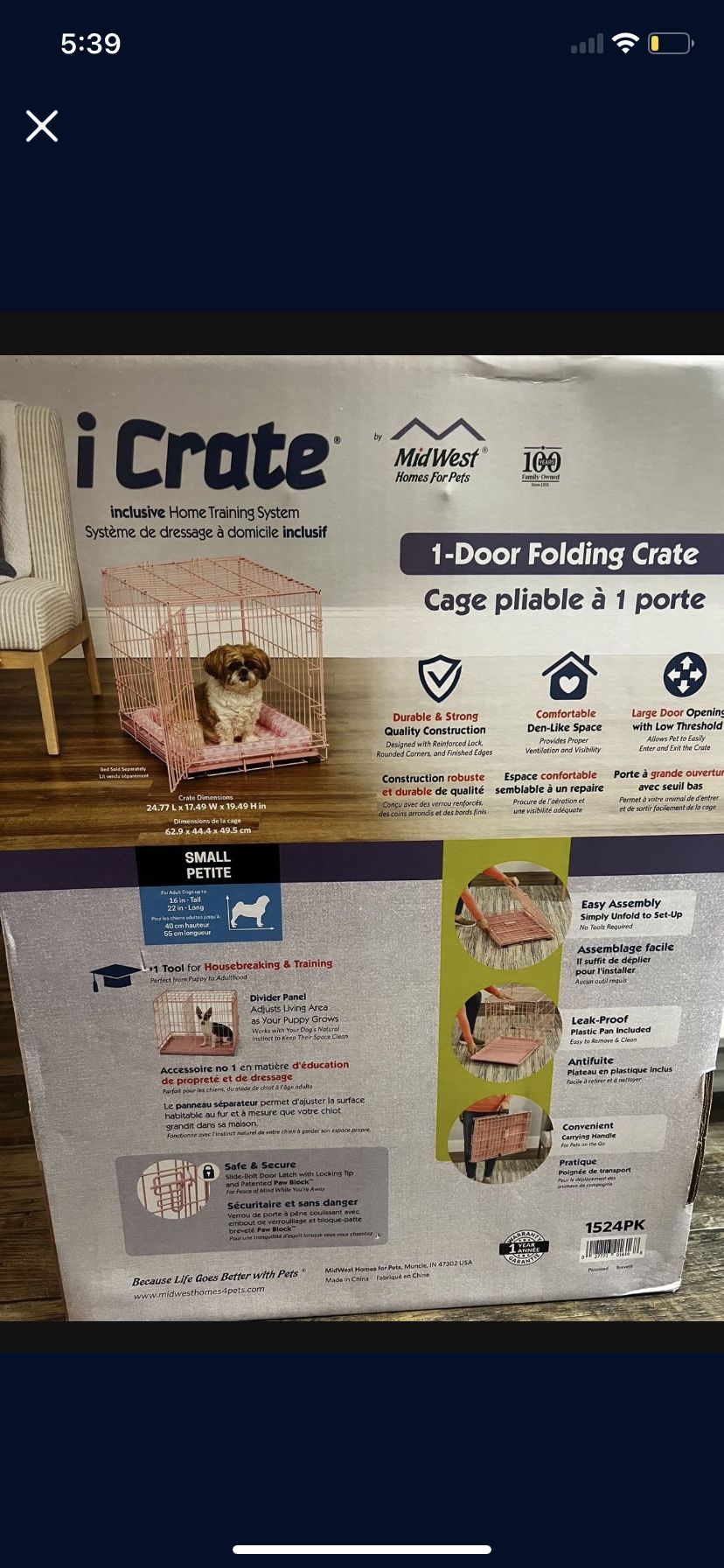 Crate For Small Dog 