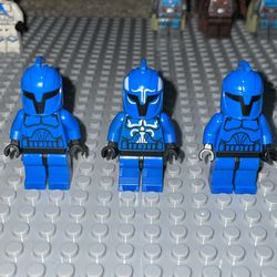 Lego Senate Commando Lot Of 3