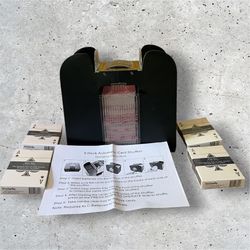 6 Deck Automatic Card Shuffler & 4 Extra Decks of Cards Still like Brand New