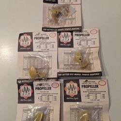 Octura Radio Controlled Boat Propellers Please See Chart.  