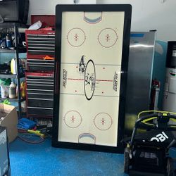 Glaze Tek Air Hockey Table Game/ No Legs