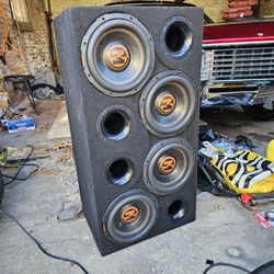 10 Inch 4 Memphis Speakers With Box