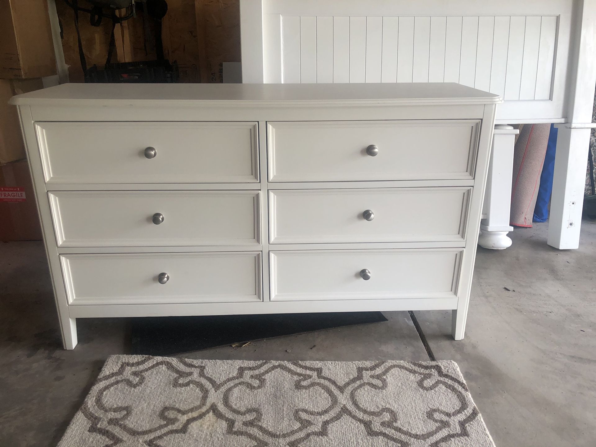 Dresser and Bed