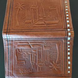 Hand Made Moroccan Thin Leather Wallet