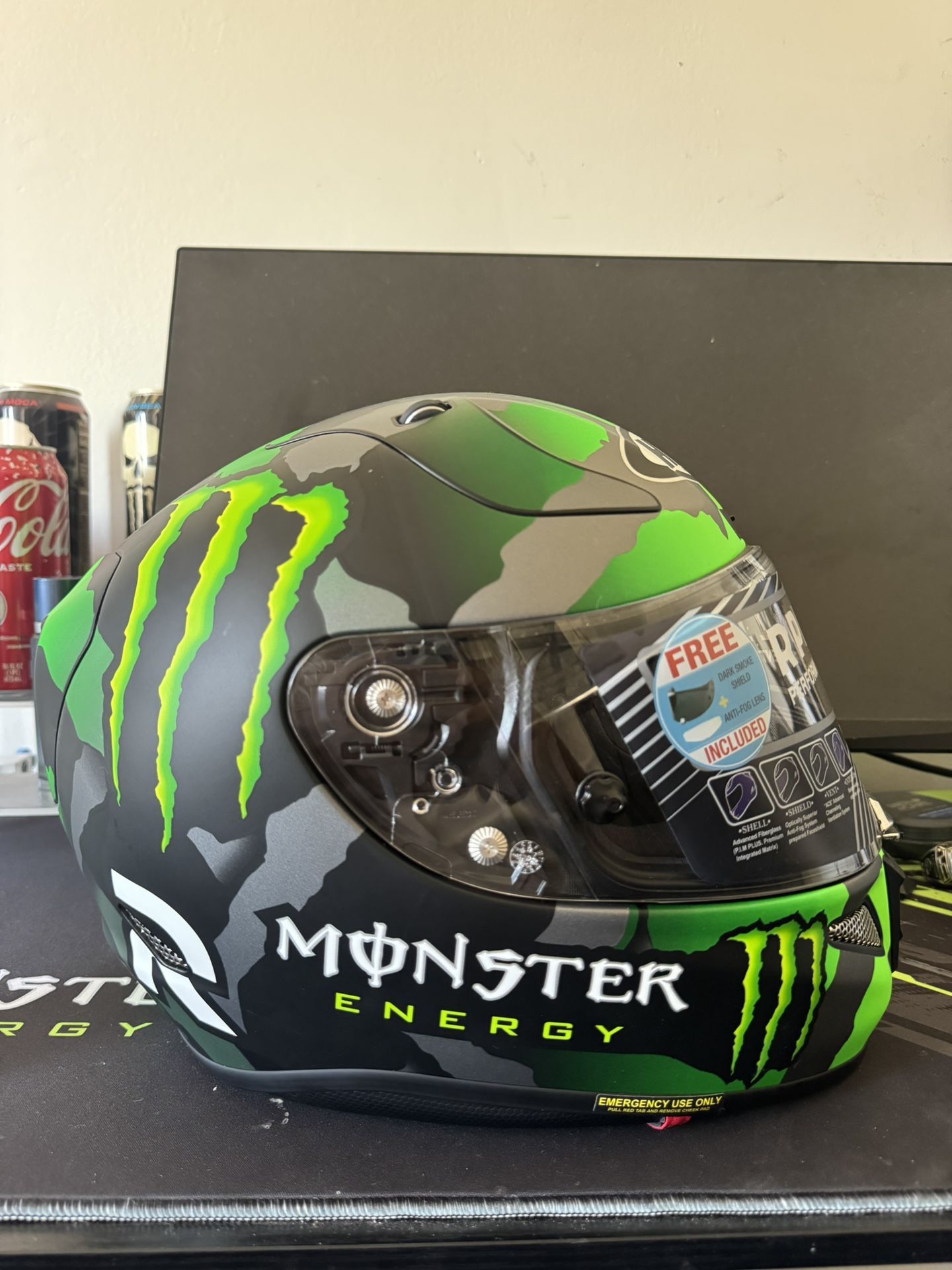HJC RPHA 11 Pro Full Face Monster Energy