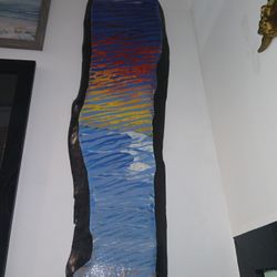 Handpainted Wood Wall Art