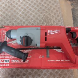 Milwaukee M18 18V Lithium-Ion Brushless Cordless 1 in. SDS-Plus D-Handle Rotary 