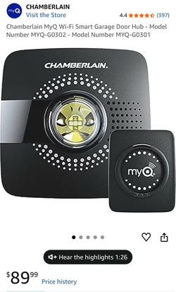 Chamberlain MyQ Smart Garage Door Hub