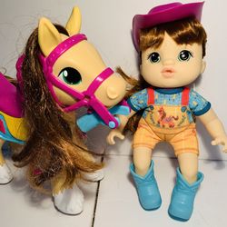 Littles by Baby Alive, Lil’ Pony Ride, Little Mandy Doll and Pony 