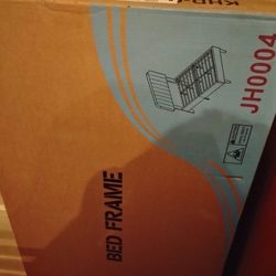 Twin Size Purple Bed Frame New In Box