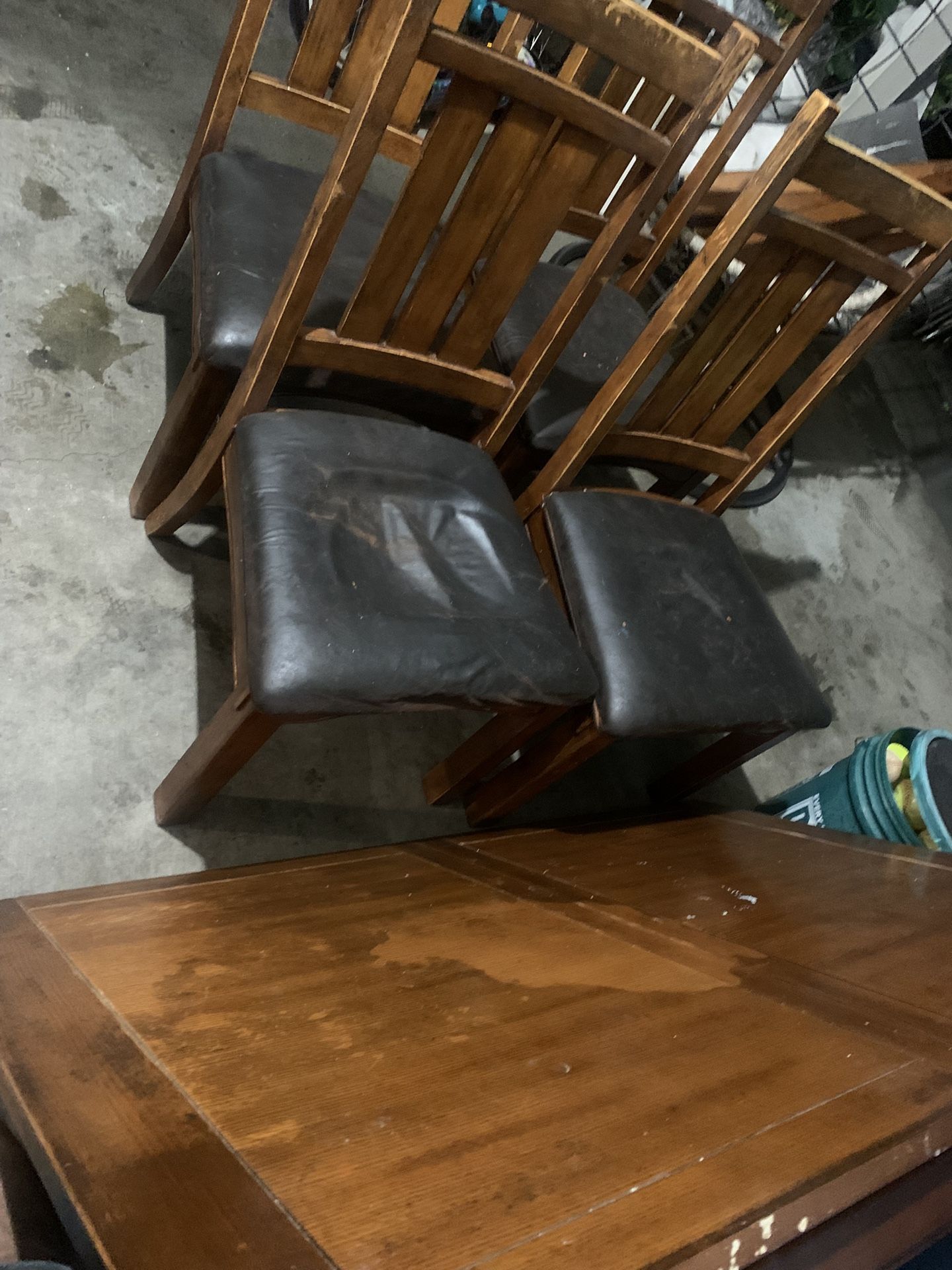 Real Wood Dinning Table