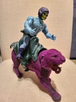1981 Mattell Skeletor and Panthor