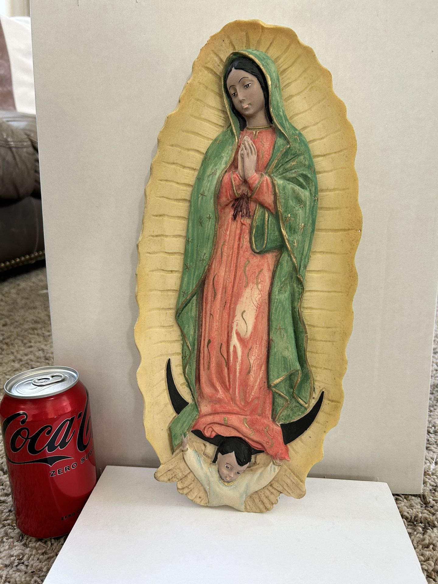 Virgin  of Guadalupe wall plaque 