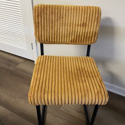 Yellow Upholstered Kitchen Chairs