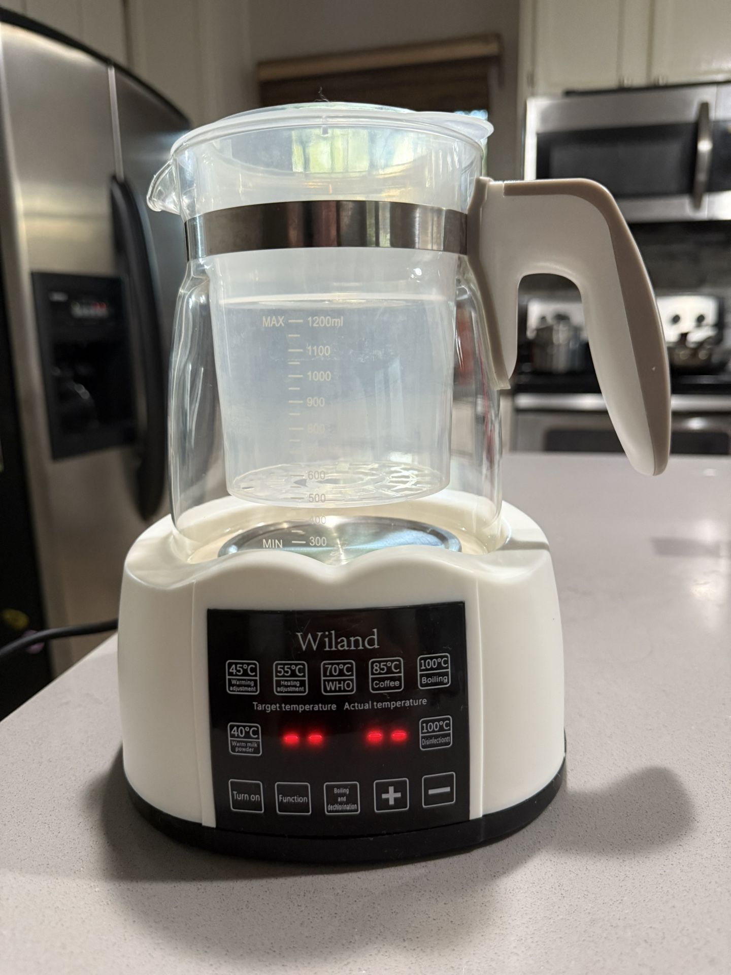 Willand baby bottle warmer temperature control instant kettle