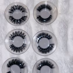 Lashes 6 Pairs For $10 