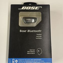 New In Box Bose Bluetooth Right Ear Headset