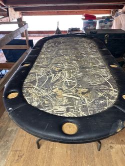 Camouflage Poker table