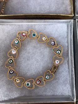 Gold plated bracelets