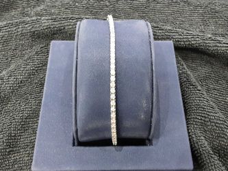 Tennis Bracelet - White Gold 14k (.585) 11.6 grams 8 inch