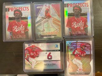 Elly De La Cruz Bowman Rookie Lot