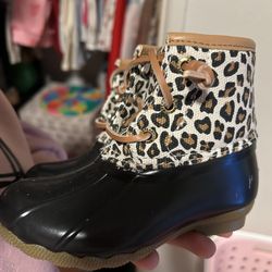 Girls Size 8C Rain Boots