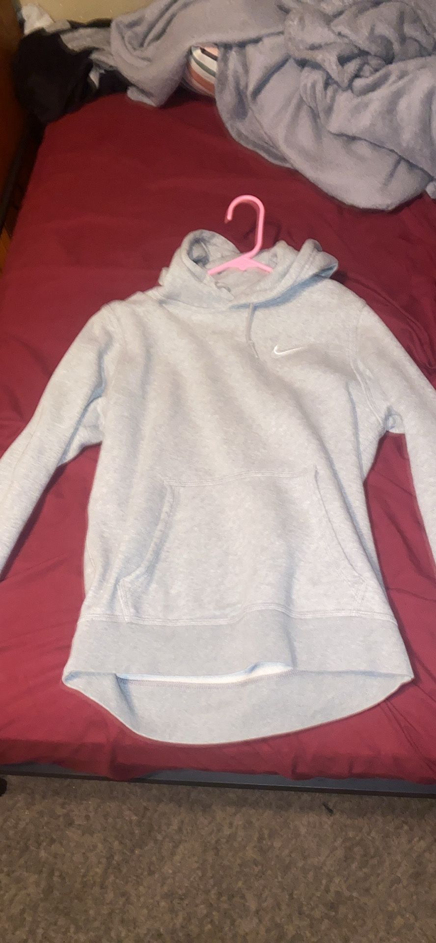 Grey Nike SWOOSH hoodie