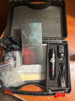 Wireless tattoo machine kit