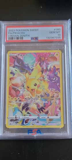 Pikachu 160 PSA10