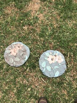 Flower Stepping Stones