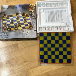  Shot Glasses Checkers Set (Party/Drinking Game)