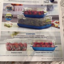 Guarda Vegetales Vida Sana Set De 2 Piezas 