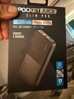 Slim Pro Battery 20k MaH Charger