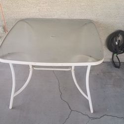 Patio table