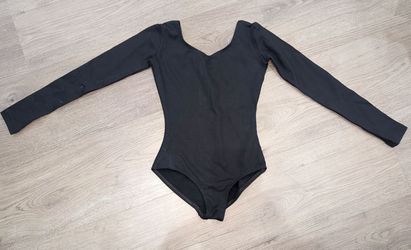 Black Long Sleeve Bodysuit