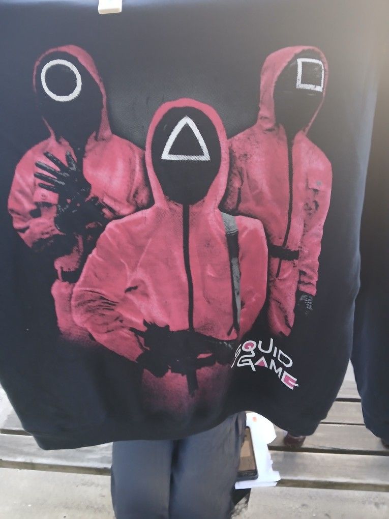 Brand New Pacsun Squid Game Sweatshirts