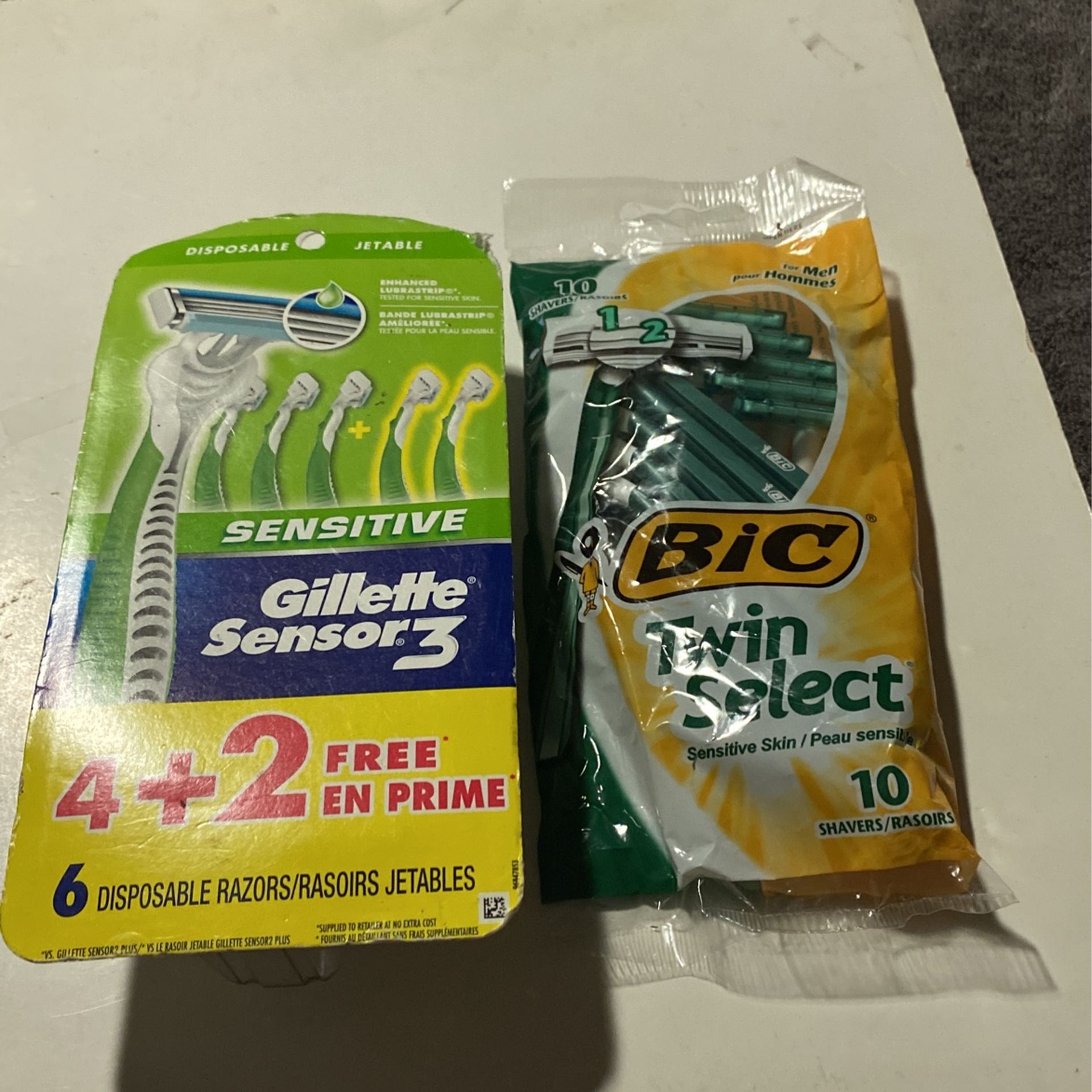 Gillette And Bic