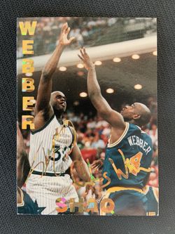 1993-95 Sports Edition Shaquille O’Neal & Chris Webber