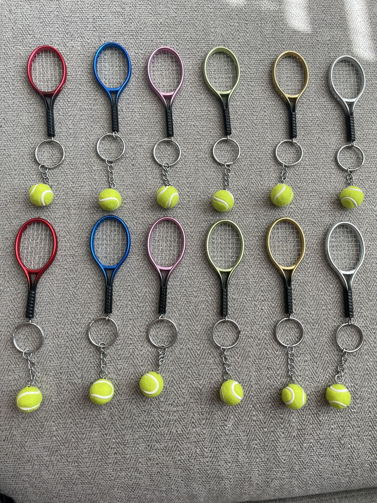 Tennis Rackets Keychains (negotiable)